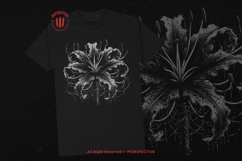 10 Bundle Dark Art Spider Lily Flower Lilies Botanical Product Image 2