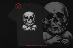 10 Bundle Dark Art Baby Skull Kids Devil Child Death Head Product Image 2