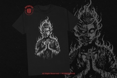 10 Bundle Dark Art Buddha Burning Fire Demon Dharma Product Image 2