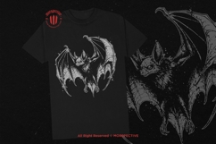 10 Bundle Dark Art Flying Bat Spooky Horror Wings Vampire Product Image 2