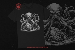 10 Bundle Dark Art Kraken Monster Octopus Gothic Horror Product Image 2