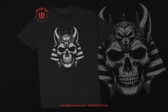 10 Bundle Dark Art Anubis Ancient Egyptian Skull Tattoo Product Image 2