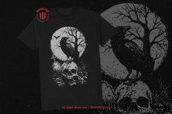 10 Bundle Dark Art Death Crows Skull Bird Flying Darkness Product Image 2