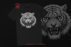 10 Bundle Dark Art White Tiger Animal Angry Beast Tattoo Product Image 2