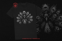 10 Bundle Dark Art Peacock Bird Beautiful Poultry Tattoo Product Image 2