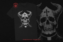 10 Bundle Dark Art Skull Priest Demon Satanic Heretic Occult Product Image 2