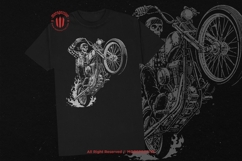 10 Bundle Dark Art Chopper Skull Biker Motorcycle Biker Product Image 2