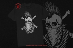 10 Bundle Dark Art Punk Rock Skull Mohawk Rebel Music Anarch Product Image 2