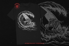 10 Bundle Dark Art Skull Surf Wave Surfing Beach Surfboard Product Image 2