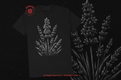 10 Bundle Dark Art Lavender Flower Botanical Wildflowers Product Image 2