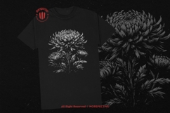 10 Bundle Dark Art Chrysan Flower Bloom Garden Bouquet Product Image 2