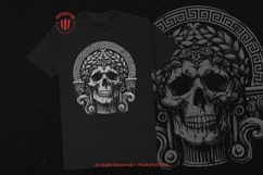 10 Bundle Dark Art Roman Skull Statue Greek Spartan Warrior Product Image 2