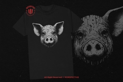 10 Bundle Dark Art Pig Beast Scary Horror Boar Tattoo Product Image 2