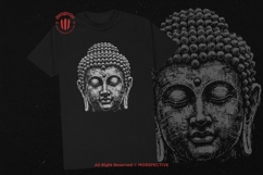 10 Bundle Dark Art Buddha Face Head Gothic Horror Tattoo Product Image 2
