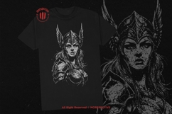 10 Bundle Dark Art Valkyrie Knight Girl Warrior God Skull Product Image 2