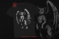 10 Bundle Dark Art Cat Flying Wings Angel Kitten Meow Kitten Product Image 2