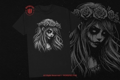10 Bundle Dark Art Skull Girl Rose Skeleton Gothic Sugar Product Image 2