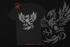 10 Bundle Dark Art Phoenix Flaming Bird Flying Myth Creature Product Image 2