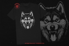 10 Bundle Dark Art Husky Dog Wolf Animal Beast Scary Tattoo Product Image 2