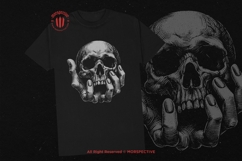 10 Bundle Dark Art Skull Head Holding with Hand Bone Product Image 2