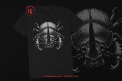 10 Bundle Dark Art Rhino Beetle Scarab Gothic Skull Horror Product Image 2