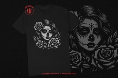 10 Bundle Dark Art Chichano Skull Girl Sugar Woman Mexicana Product Image 2