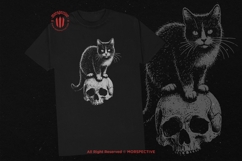 10 Bundle Dark Art Skull Cat Kitten Animal Pet Horror Scary Product Image 2