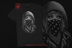 10 Bundle Dark Art Gangster Girl Mafia Lady Chicano Skull Product Image 2