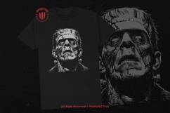 10 Bundle Dark Art Frankenstein Head Monster Skull Zombie Product Image 2