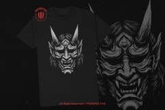 10 Bundle Dark Art Japanese Demonic Hannya Mask Oni Skull Product Image 2