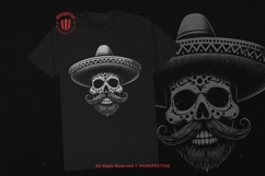 10 Bundle Dark Art Skull Sombrero Hat Mexican Traditional Product Image 2
