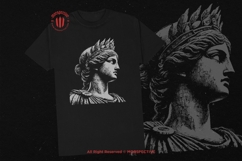 10 Bundle Dark Art Lady Athena Skull Warriror Goddess Statue Product Image 2