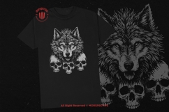 10 Bundle Dark Art Skull Wolf Beast Predator Skeleton Demon Product Image 2