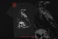 10 Bundle Dark Art Death Raven Crows Skull Bird Cannibal Product Image 2
