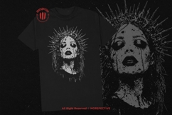 10 Bundle Dark Art Dark Queen Skull Princess Skeleton Girl Product Image 2