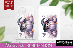 Mouse Halloween Phone Case PNG Coquette Case PNG Sublimation Product Image 1
