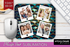 Animal Print Photo Mouse Pad PNG - Wild Animal Picture Frame Product Image 1