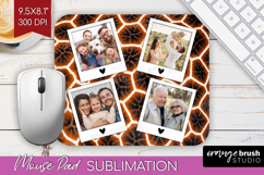 Animal Print Photo Mouse Pad PNG - Wild Animal Picture Frame Product Image 1