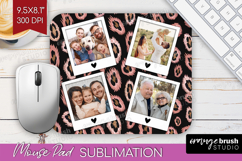 Animal Print Photo Mouse Pad PNG - Wild Animal Picture Frame Product Image 1