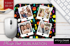 Halloween Photo Mouse Pad PNG - Brush Stroke Picture Frame Product Image 1