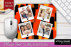 Halloween Photo Mouse Pad PNG - Brush Stroke Picture Frame Product Image 1