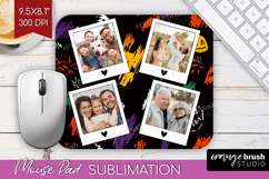 Halloween Photo Mouse Pad PNG - Brush Stroke Picture Frame Product Image 1