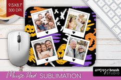 Halloween Photo Mouse Pad PNG - Brush Stroke Picture Frame Product Image 1