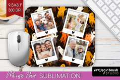 Halloween Photo Mouse Pad PNG - Brush Stroke Picture Frame Product Image 1