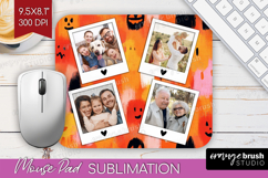 Halloween Photo Mouse Pad PNG - Brush Stroke Picture Frame Product Image 1