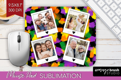 Halloween Photo Mouse Pad PNG - Brush Stroke Picture Frame Product Image 1