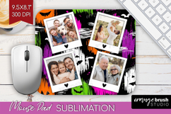 Halloween Photo Mouse Pad PNG - Brush Stroke Picture Frame Product Image 1