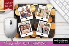 Rose Gold Photo Mouse Pad PNG - Abstract Picture Frame Mouse Product Image 1