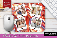 Rose Gold Photo Mouse Pad PNG - Abstract Picture Frame Mouse Product Image 1