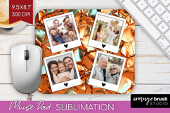 Rose Gold Photo Mouse Pad PNG - Abstract Picture Frame Mouse Product Image 1